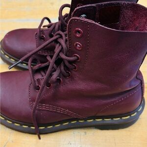 Dr. Martens Women's Burgundy Boots